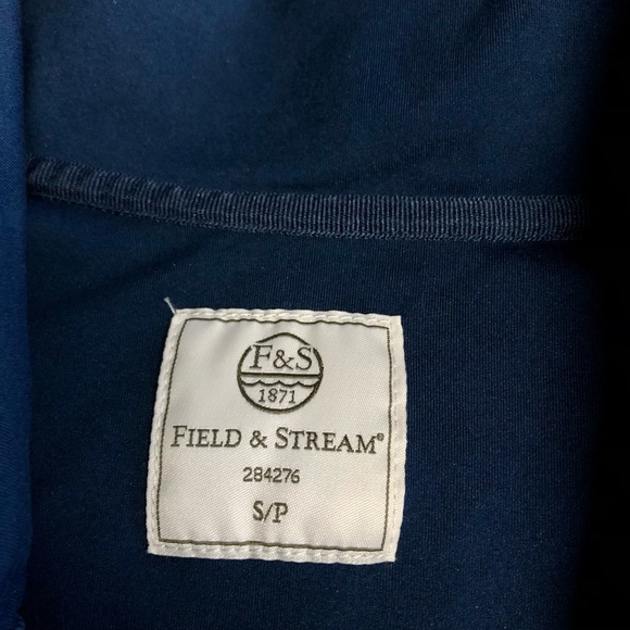 Polo Classic Shirt by Field & Stream in Light Navy Blue Size Small in EUC - Picture 9 of 12